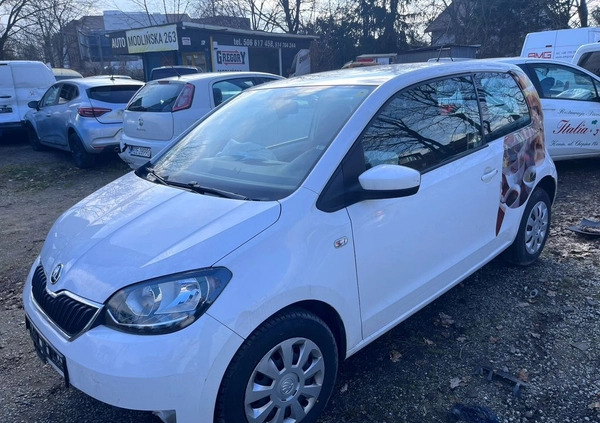 Skoda Citigo cena 9900 przebieg: 142000, rok produkcji 2018 z Warszawa małe 529